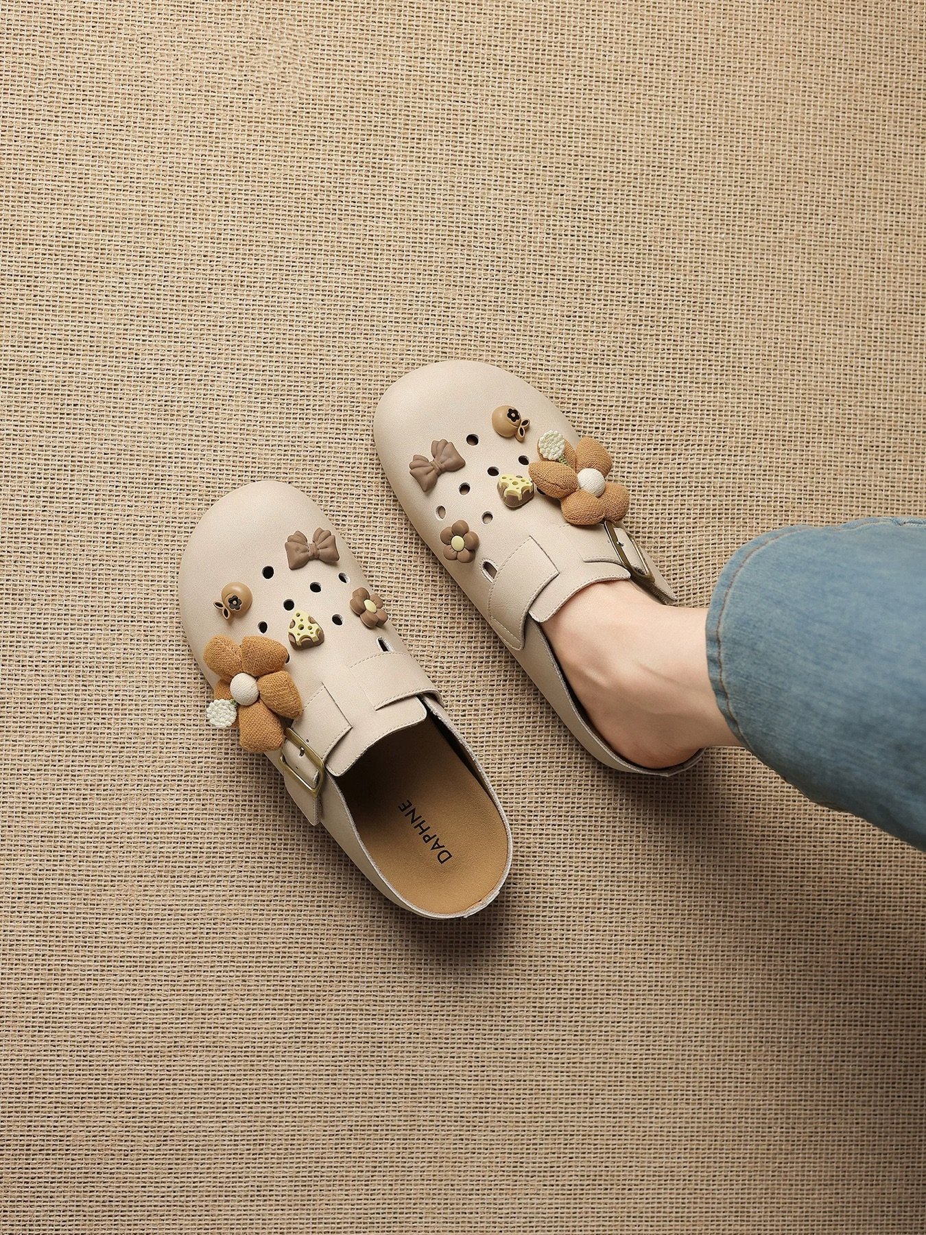 Embellished Mule